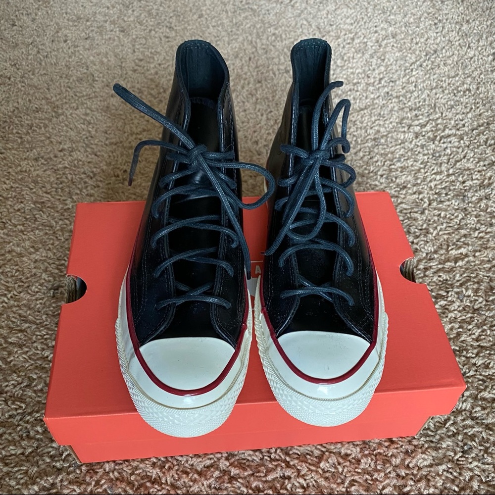 CONVERSE 70 Hi Leather Black/Egret